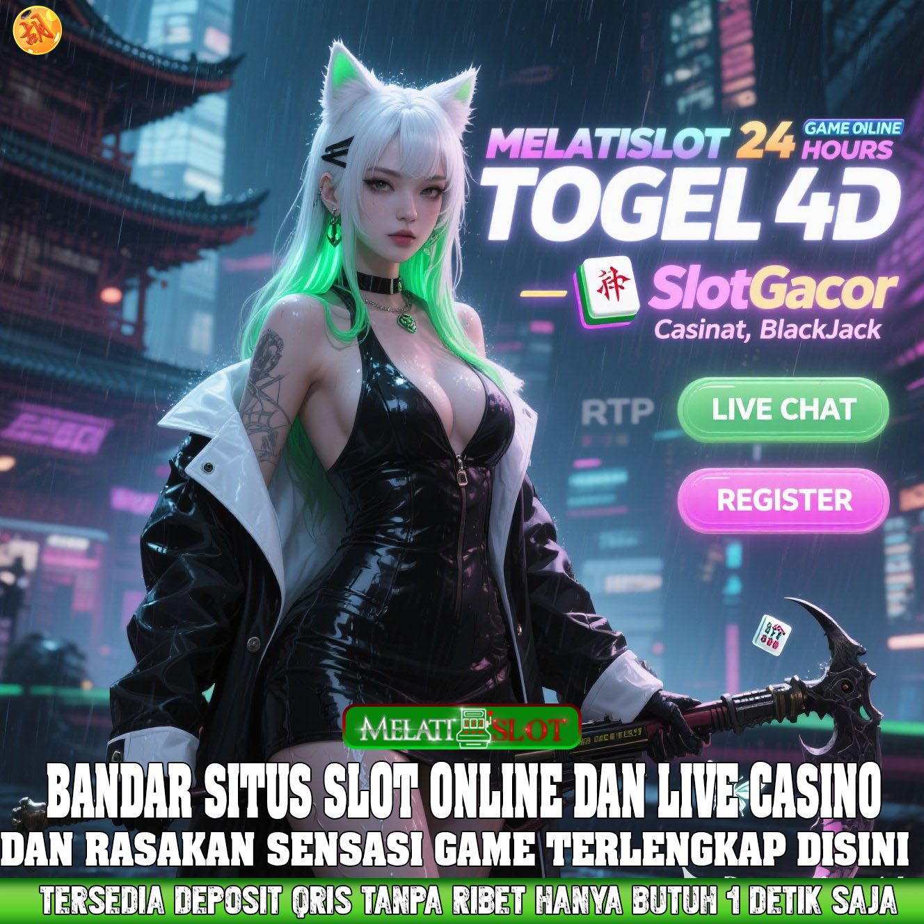 MELATISLOT Bandar Slot Online, Slot Gacor & Anti Rungkad